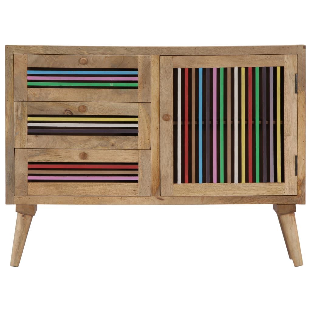 Sideboard 100x30x75 cm Solid Mango Wood Sideboard 100x30x75 cm Solid Mango Wood