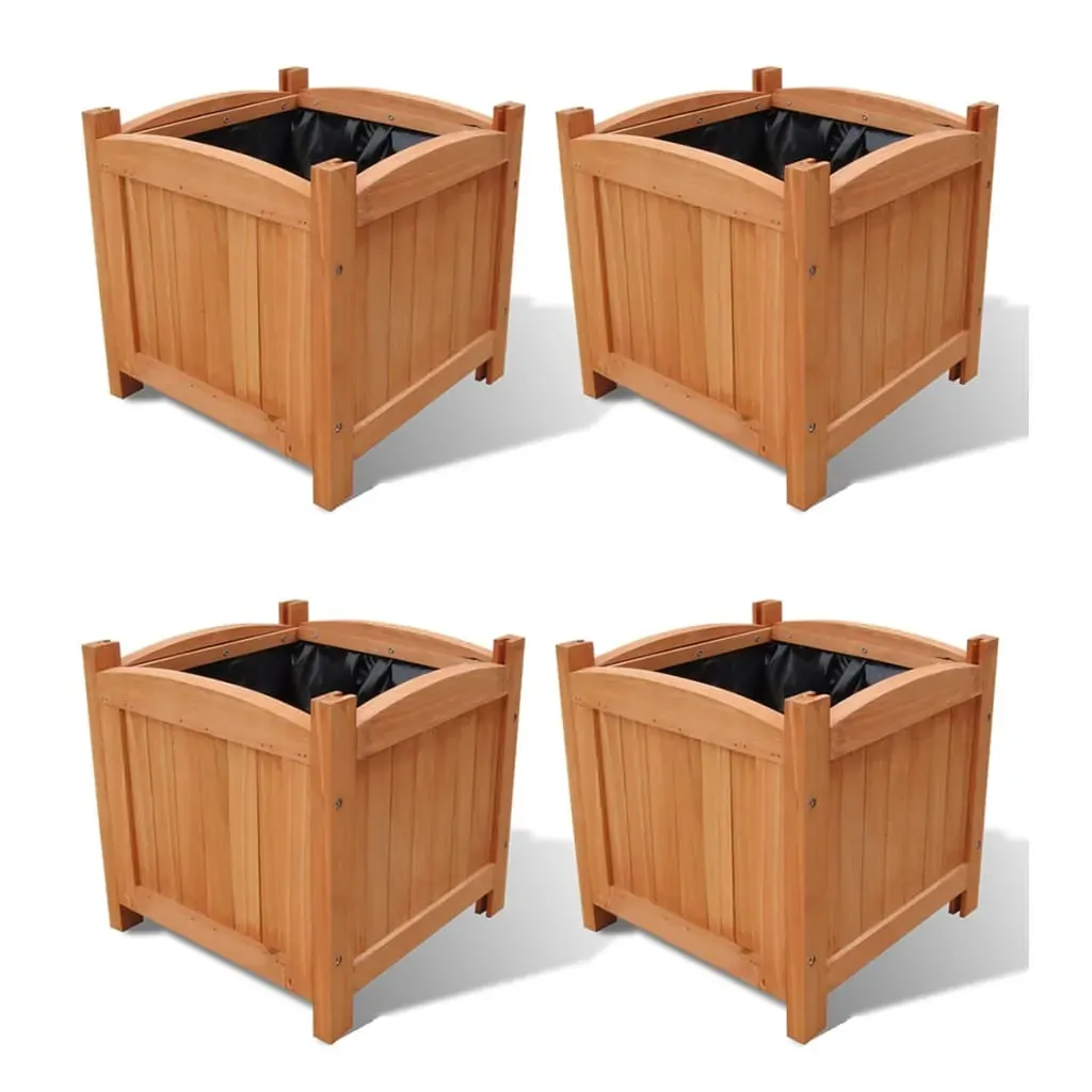 Raised Beds 4 pcs 30x30x30 cm Raised Beds 4 pcs 30x30x30 cm