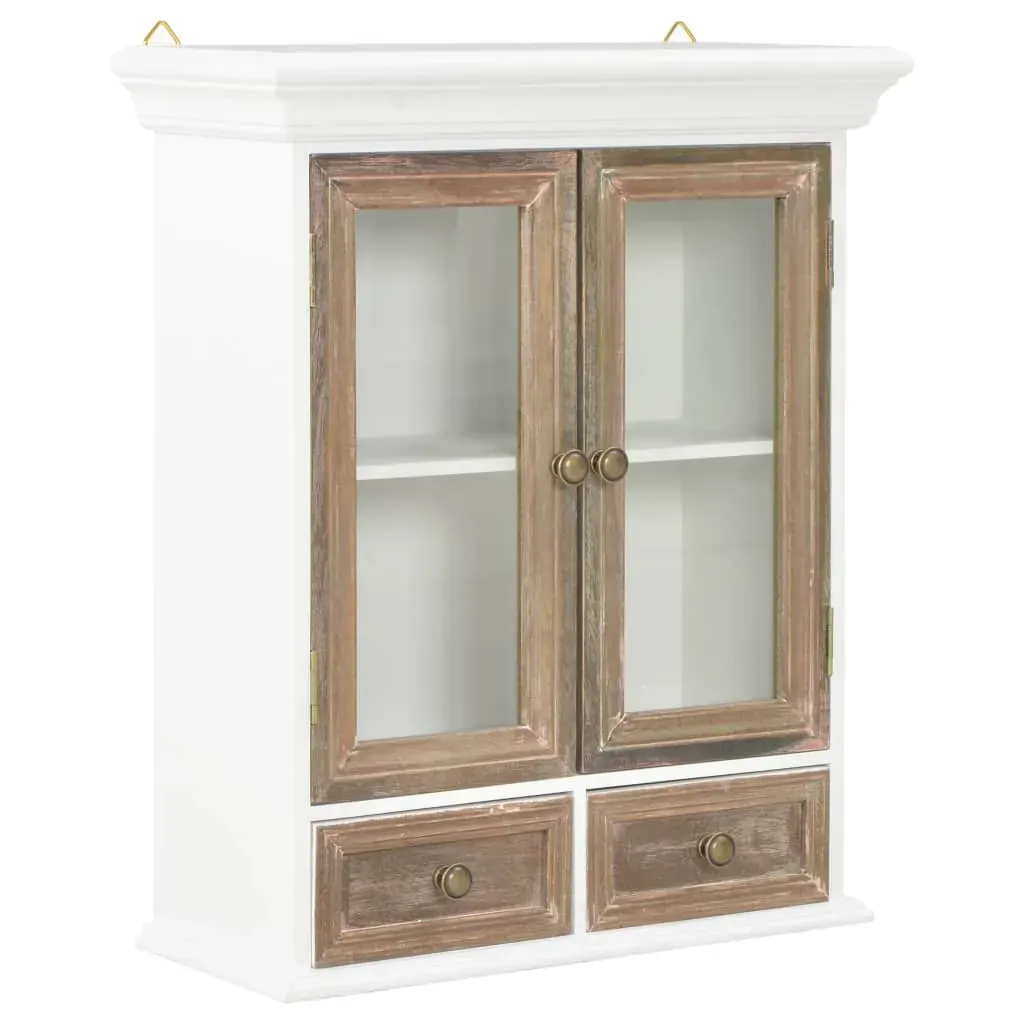 Wall Cabinet White 49x22x59 cm Engineered Wood Wall Cabinet White 49x22x59 cm Engineered Wood