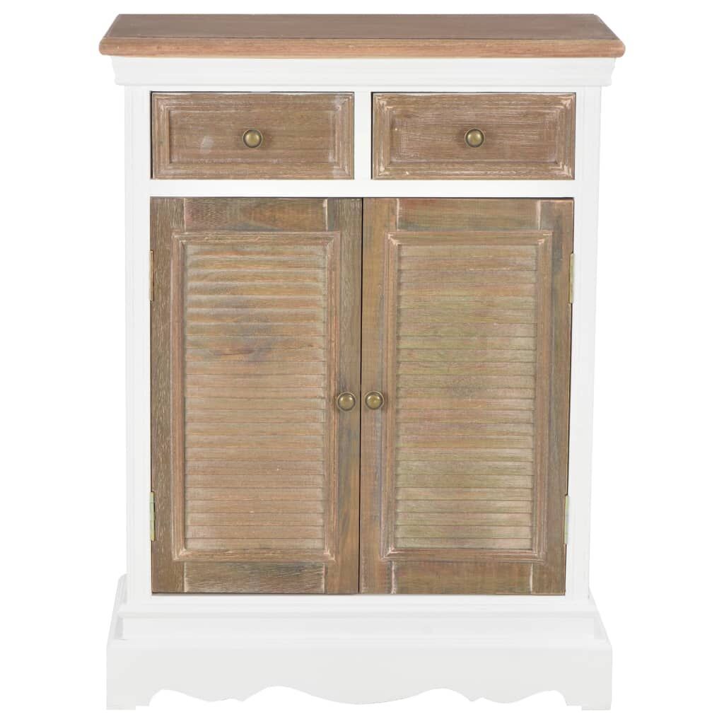 Sideboard White 60x30x80 cm Solid Wood Sideboard White 60x30x80 cm Solid Wood