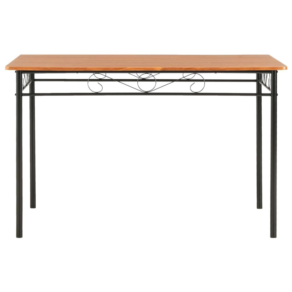 Dining Table Brown 120x70x75 cm MDF Dining Table Brown 120x70x75 cm MDF