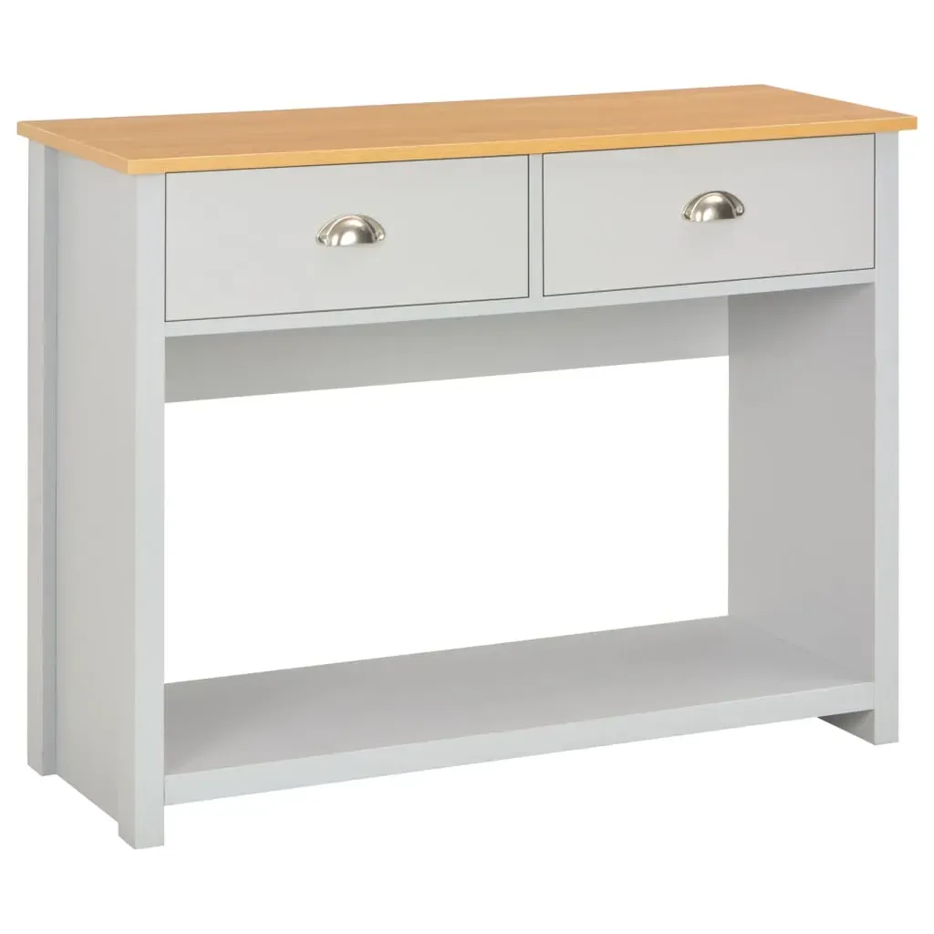 Console Table Grey 97x35x76 cm Console Table Grey 97x35x76 cm