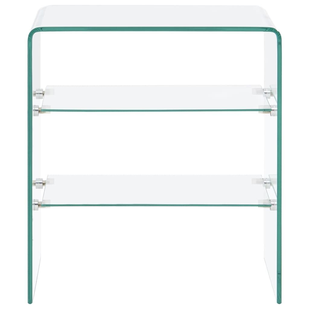 Coffee Table 50x40x56 cm Tempered Glass Coffee Table 50x40x56 cm Tempered Glass