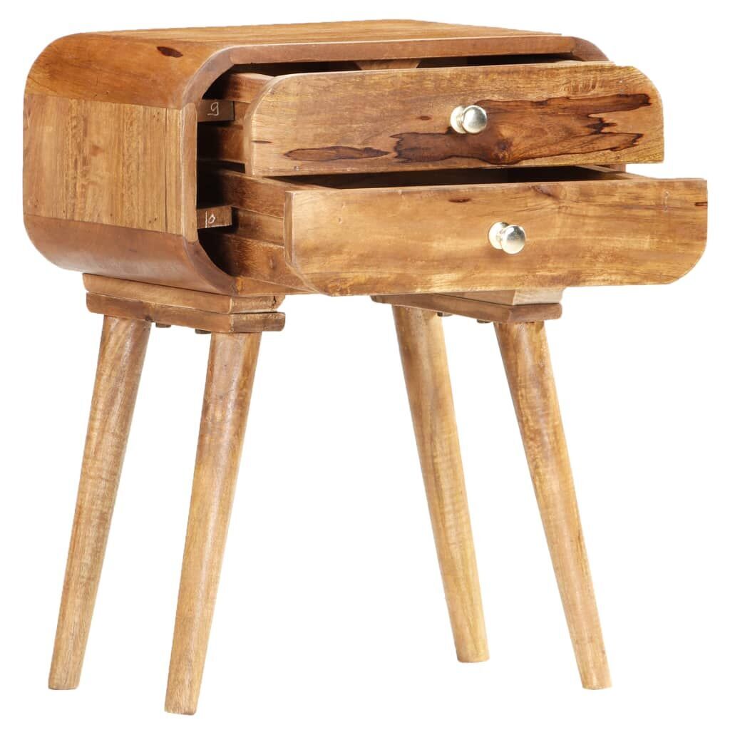 Bedside Cabinet 43x30x58 cm Solid Mango Wood Bedside Cabinet 43x30x58 cm Solid Mango Wood