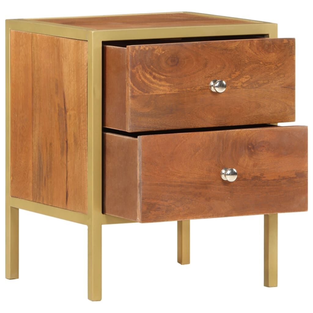 Bedside Cabinet 40x35x50 cm Solid Mango Wood Bedside Cabinet 40x35x50 cm Solid Mango Wood