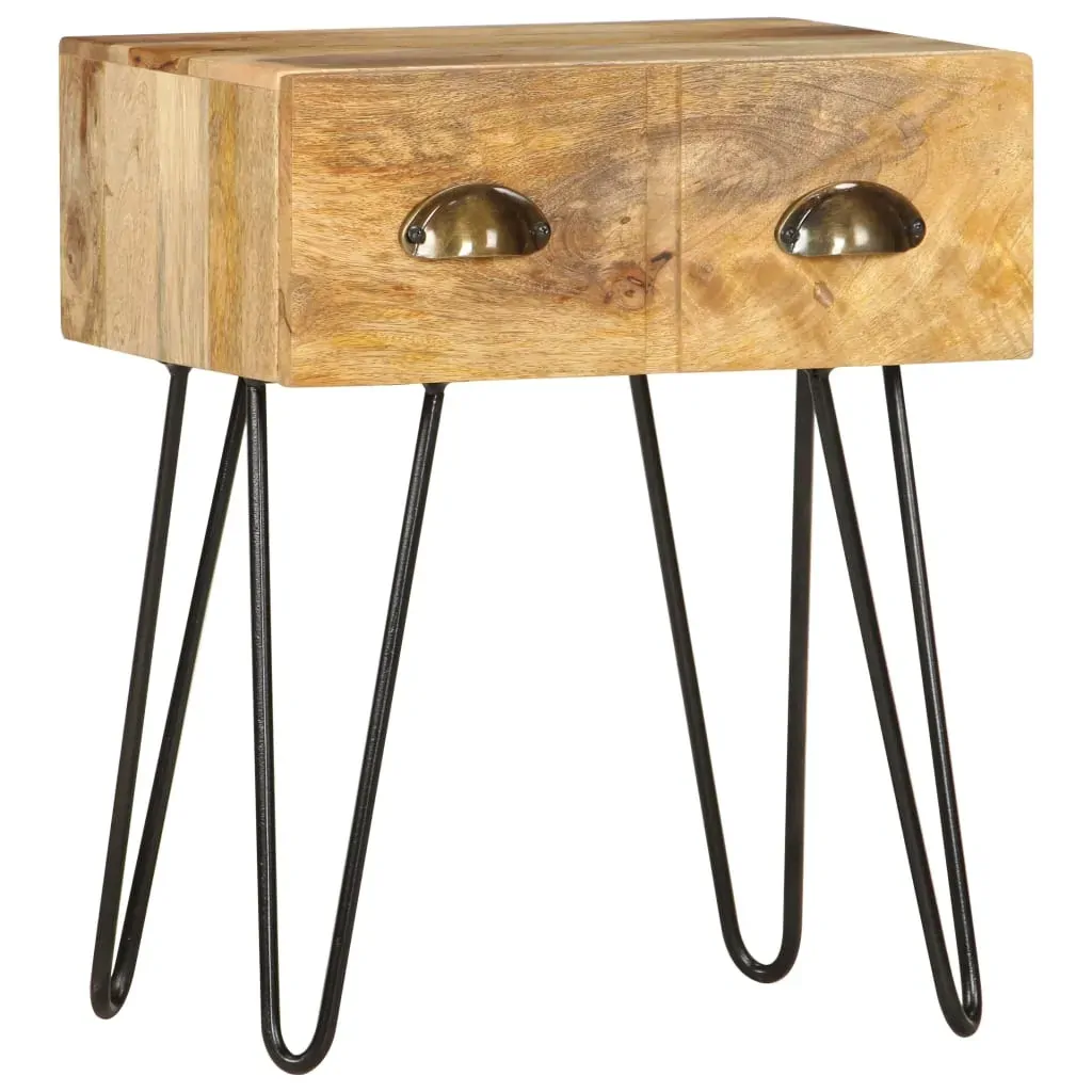 Bedside Cabinet 40x30x50 cm Solid Mango Wood Bedside Cabinet 40x30x50 cm Solid Mango Wood