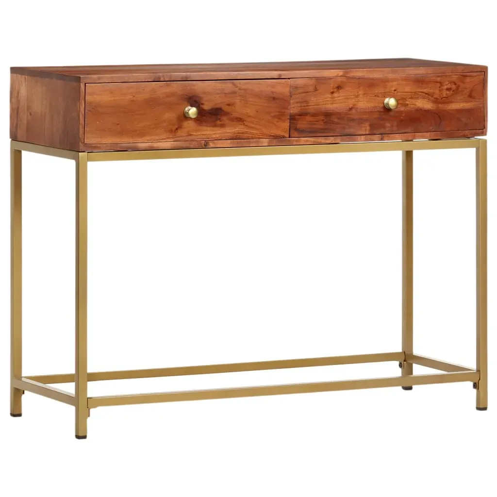 Console Table 100x35x76 cm Solid Wood Acacia Console Table 100x35x76 cm Solid Wood Acacia