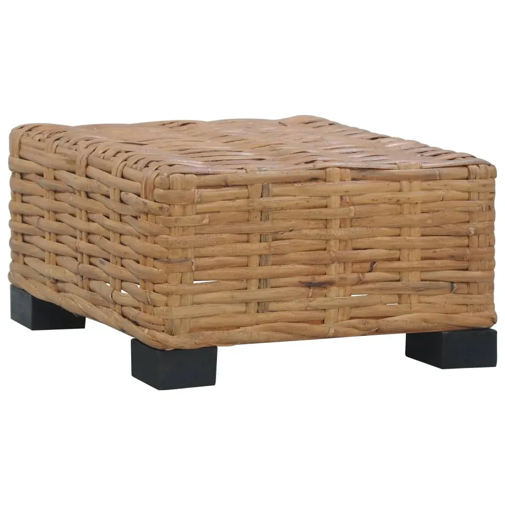 Coffee Table 47x47x28 cm Natural Rattan Coffee Table 47x47x28 cm Natural Rattan