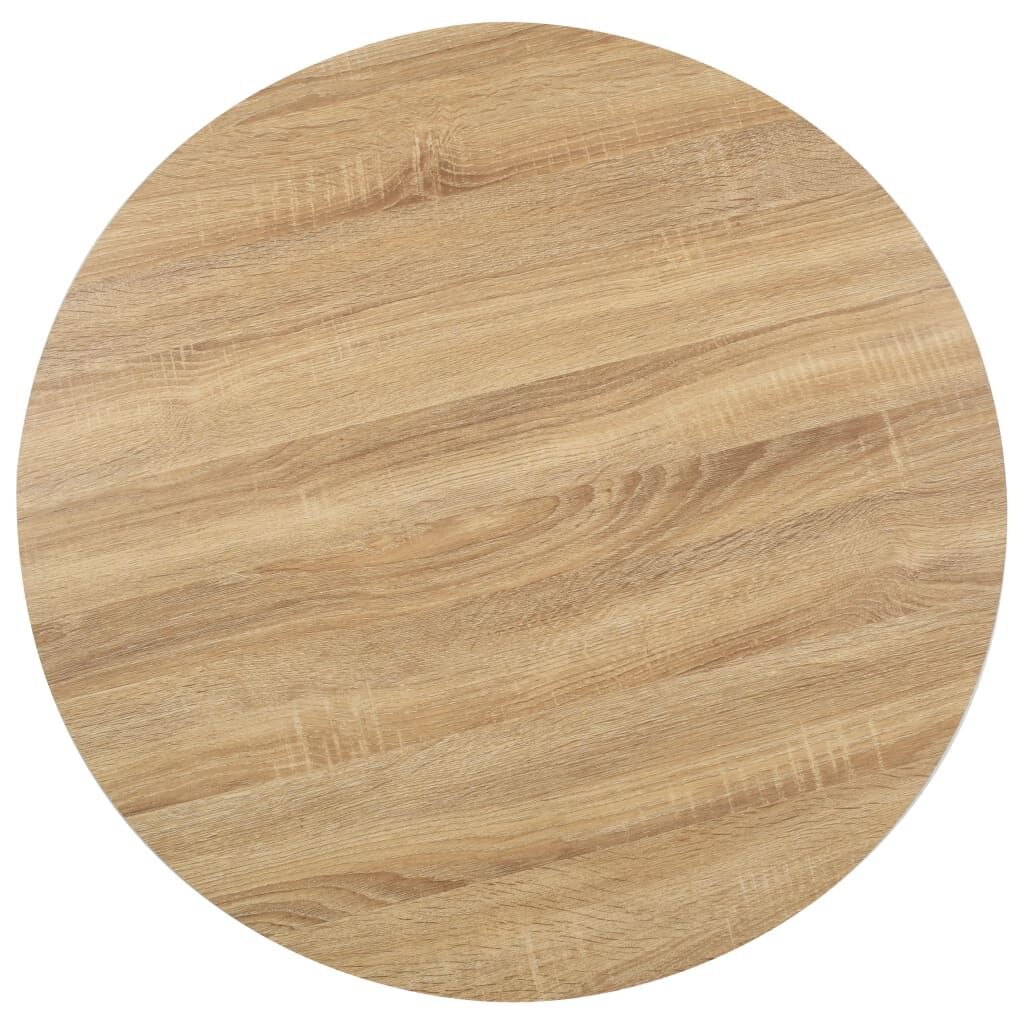 Bistro Table Light Brown 80 cm MDF Bistro Table Light Brown 80 cm MDF