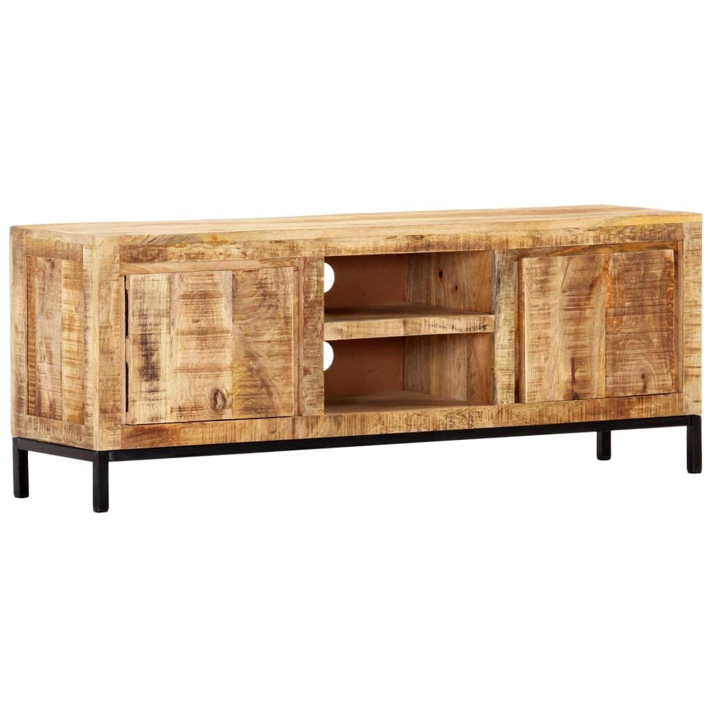 TV Cabinet 118x30x45 cm Solid Mango Wood TV Cabinet 118x30x45 cm Solid Mango Wood