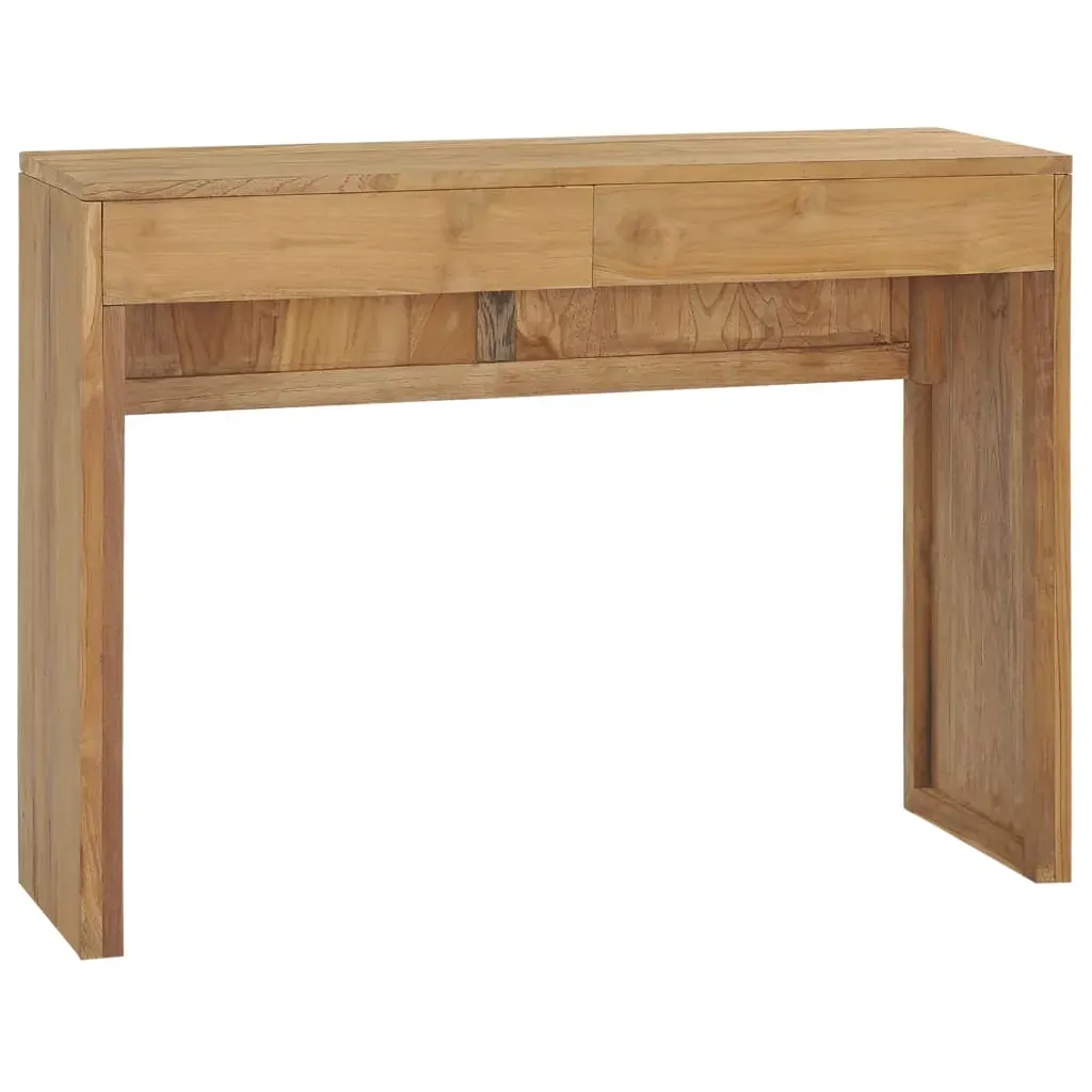Console Table 100x35x75 cm Solid Teak Wood Console Table 100x35x75 cm Solid Teak Wood