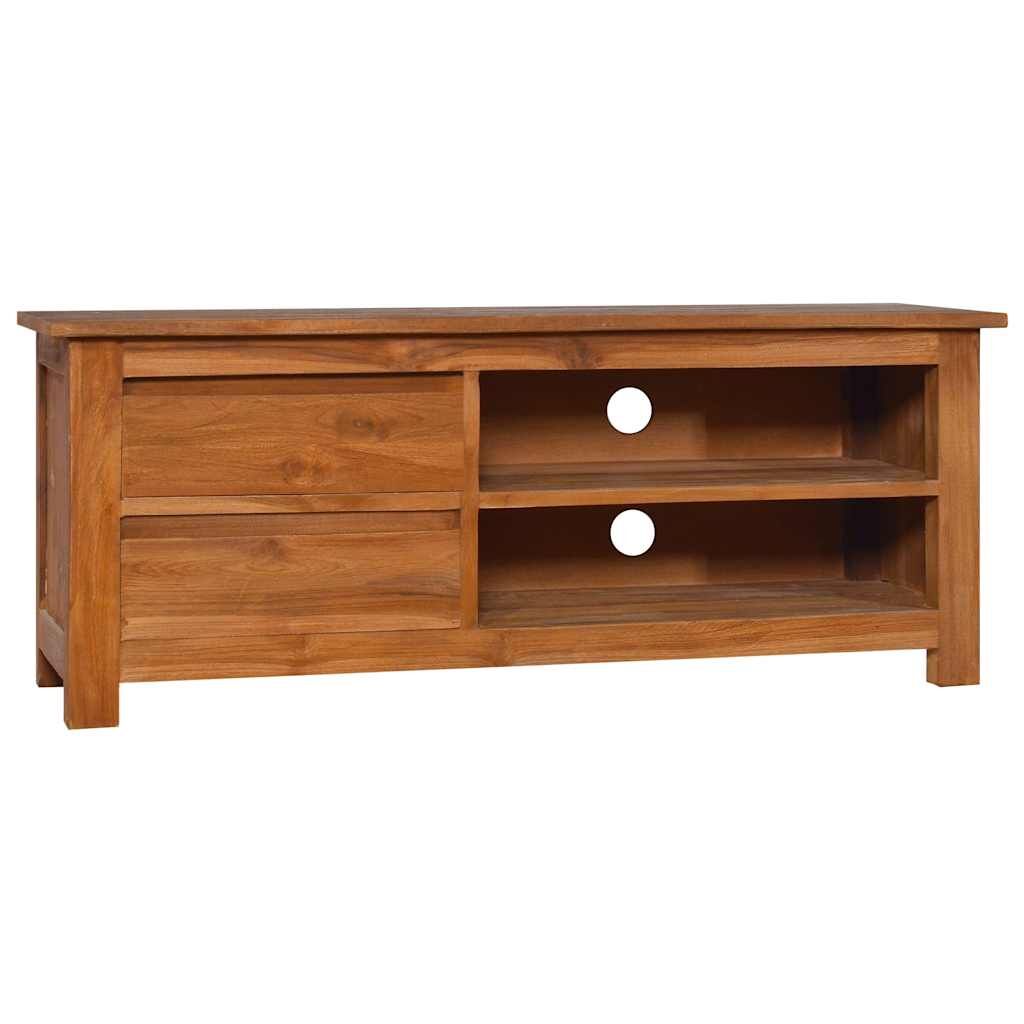 TV Cabinet 100x30x40 cm Solid Teak Wood TV Cabinet 100x30x40 cm Solid Teak Wood