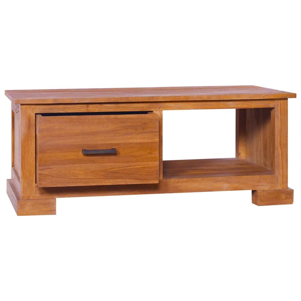TV Cabinet 90x50x37 cm Solid Teak Wood TV Cabinet 90x50x37 cm Solid Teak Wood