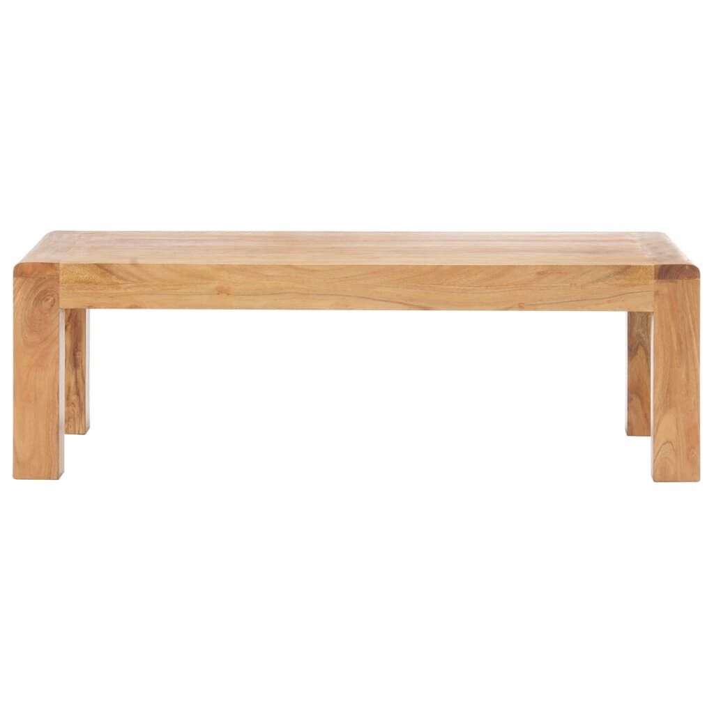 Coffee Table 110x60x35 cm Solid Acacia Wood in Honey Finish Coffee Table 110x60x35 cm Solid Acacia Wood in Honey Finish