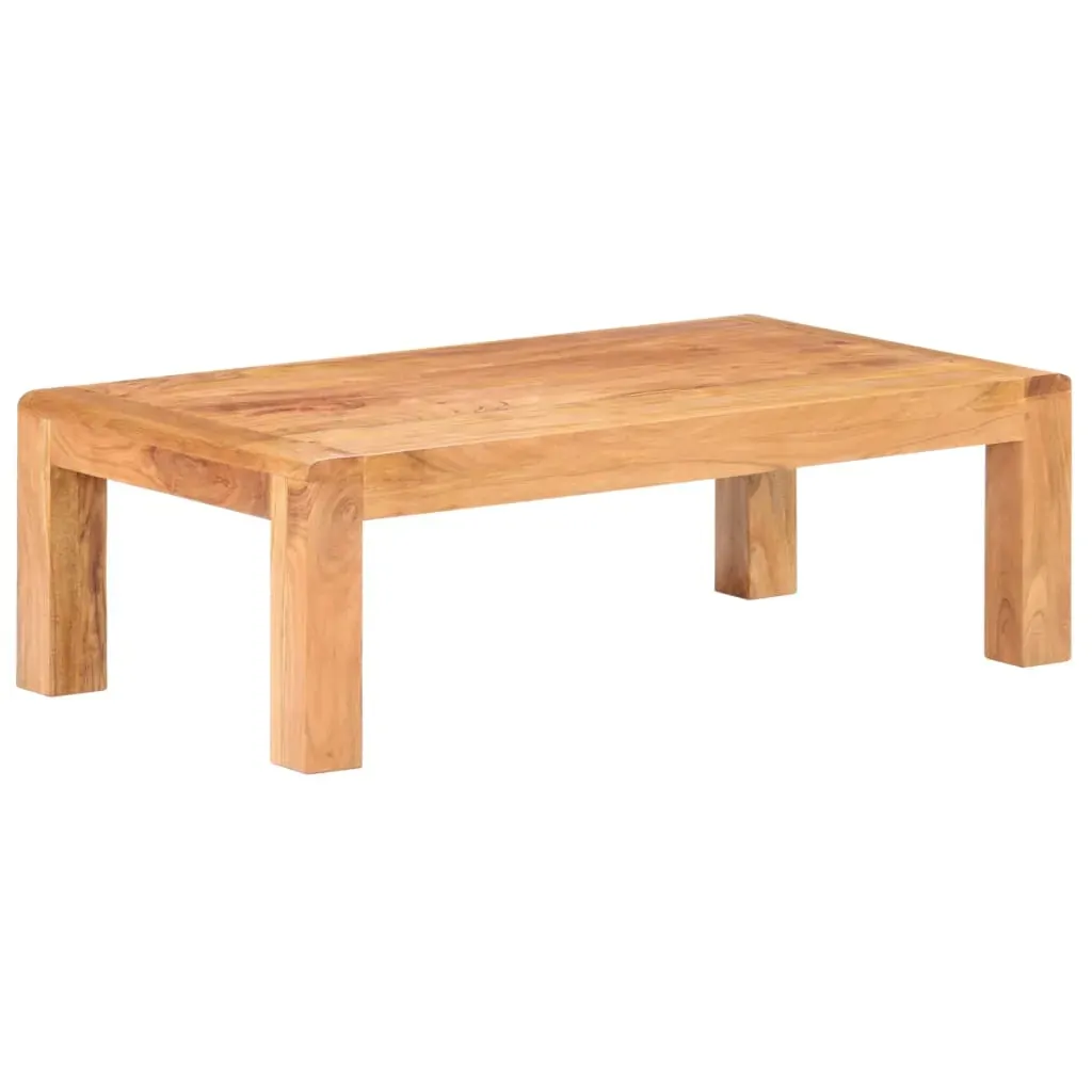 Coffee Table 110x60x35 cm Solid Acacia Wood in Honey Finish Coffee Table 110x60x35 cm Solid Acacia Wood in Honey Finish