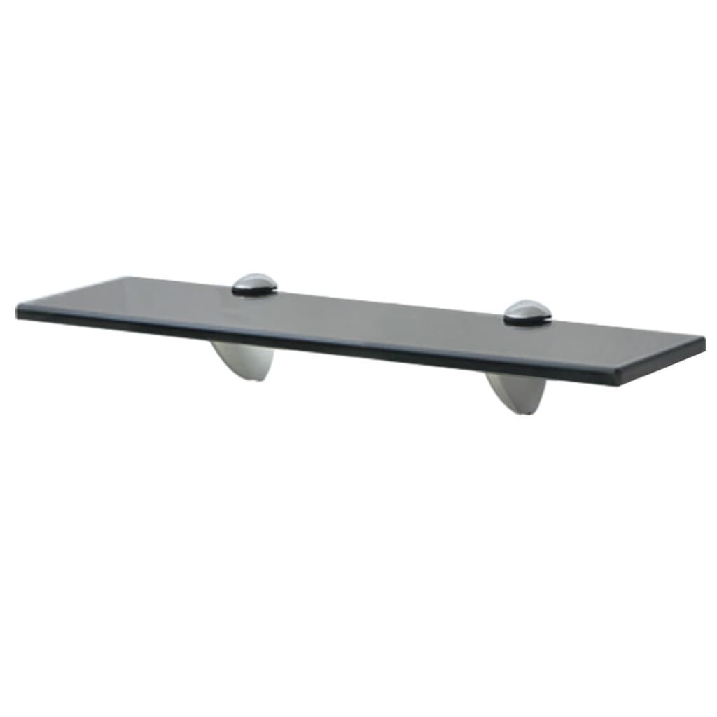 Floating Shelves 2 pcs Glass 40x10 cm 8 mm Floating Shelves 2 pcs Glass 40x10 cm 8 mm