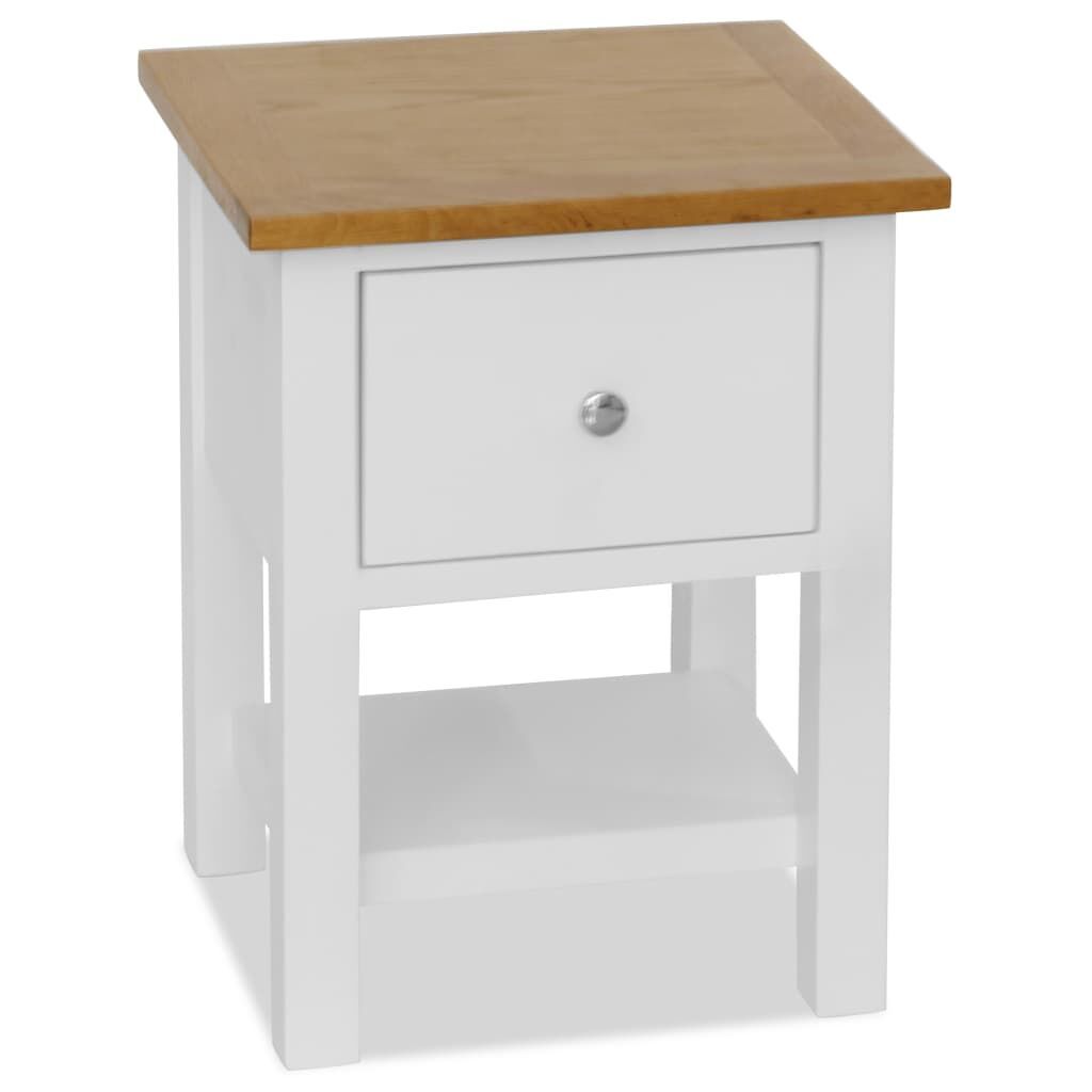 Nightstands 2 pcs 36x30x47 cm Solid Oak Wood Nightstands 2 pcs 36x30x47 cm Solid Oak Wood