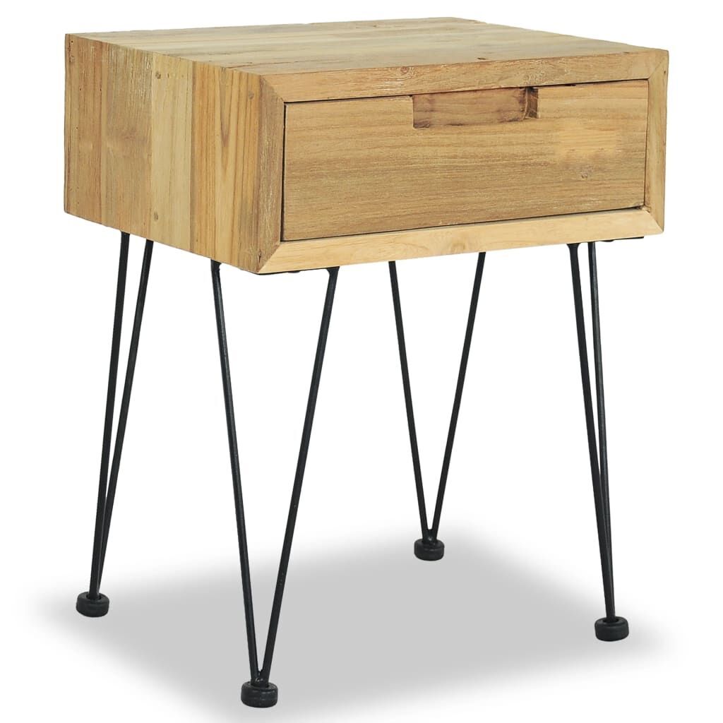 Bedside Cabinets 2 pcs 40x30x50 cm Solid Teak Bedside Cabinets 2 pcs 40x30x50 cm Solid Teak