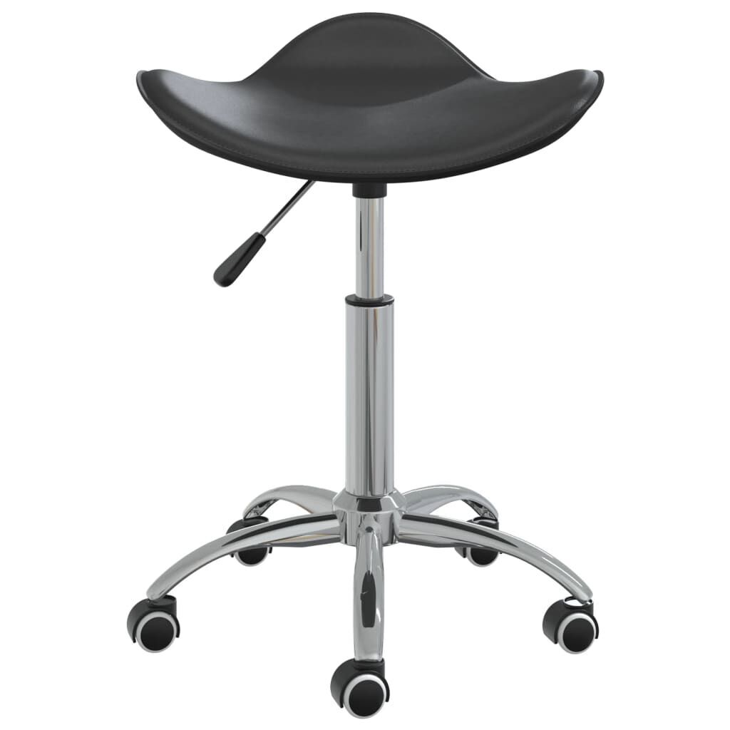 Swivel Dining Chair Black Faux Leather Swivel Dining Chair Black Faux Leather