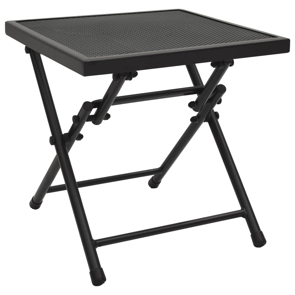 Folding Table Mesh 38x38x38 cm Steel Anthracite Folding Table Mesh 38x38x38 cm Steel Anthracite