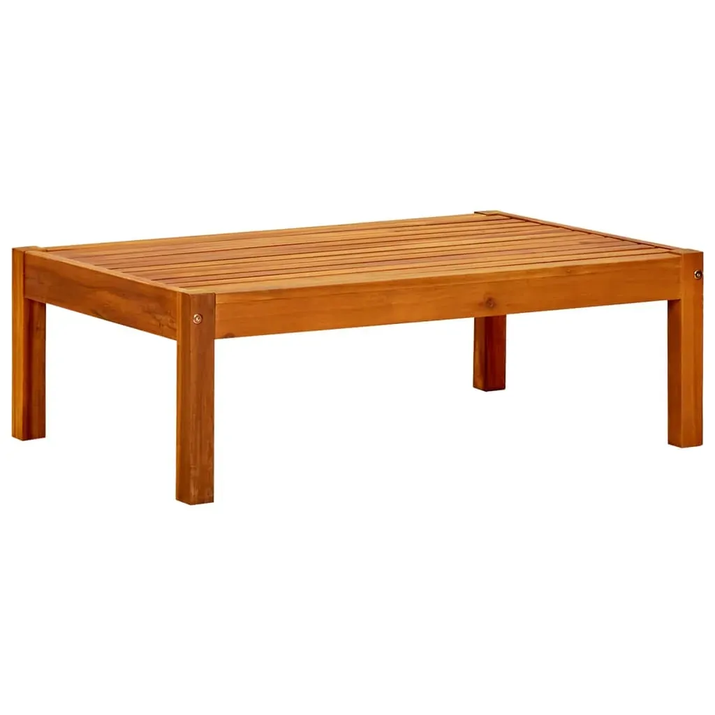 Garden Table 85x57x29 cm Solid Acacia Wood Garden Table 85x57x29 cm Solid Acacia Wood