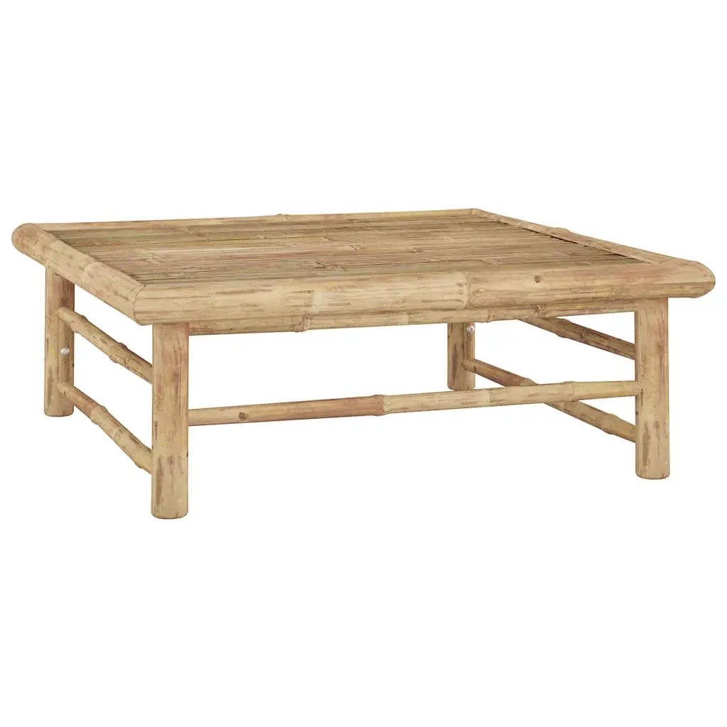 Garden Table 65x65x30 cm Bamboo Garden Table 65x65x30 cm Bamboo