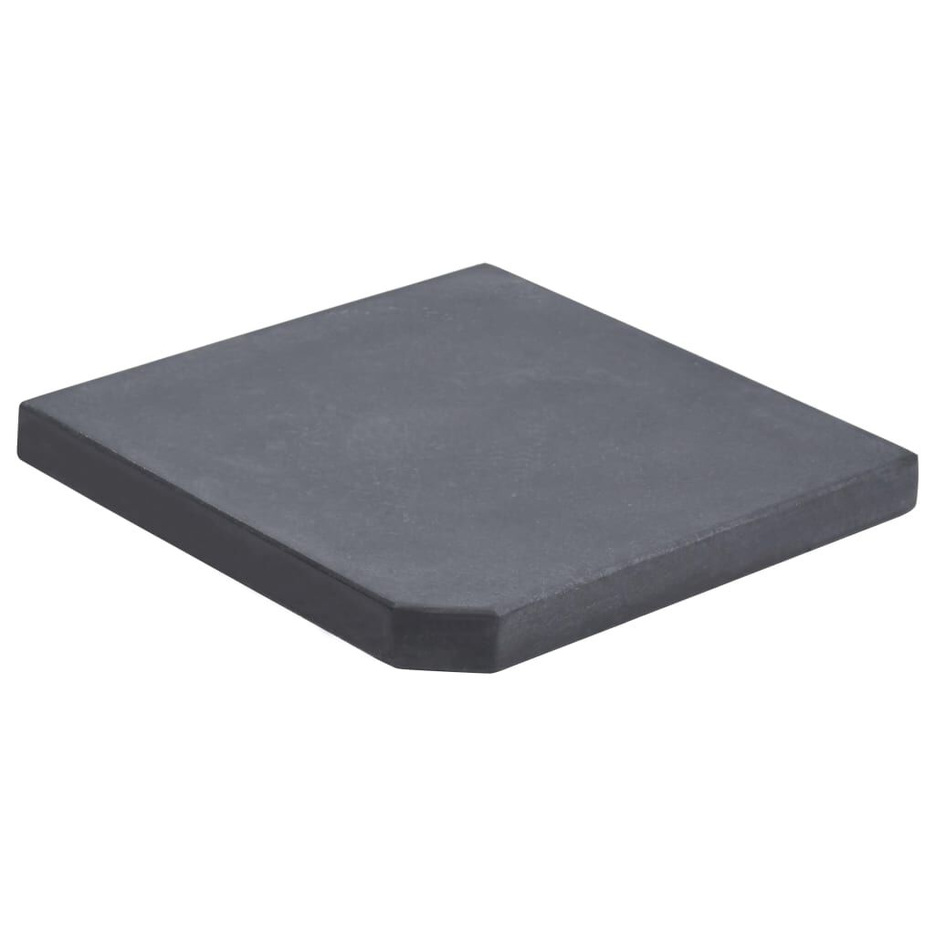 Umbrella Weight Plate Black Granite Square 25 kg Umbrella Weight Plate Black Granite Square 25 kg