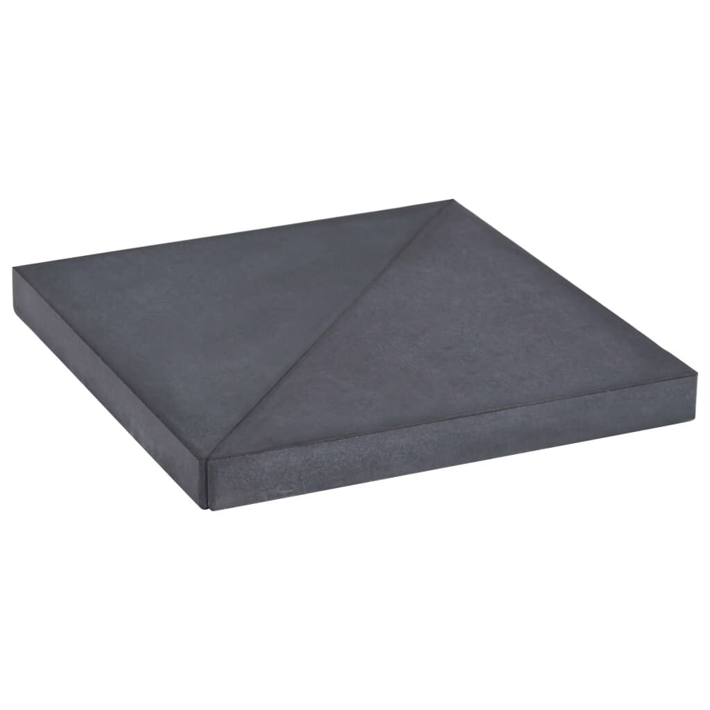 Umbrella Weight Plate Black Granite Square 15 kg Umbrella Weight Plate Black Granite Square 15 kg