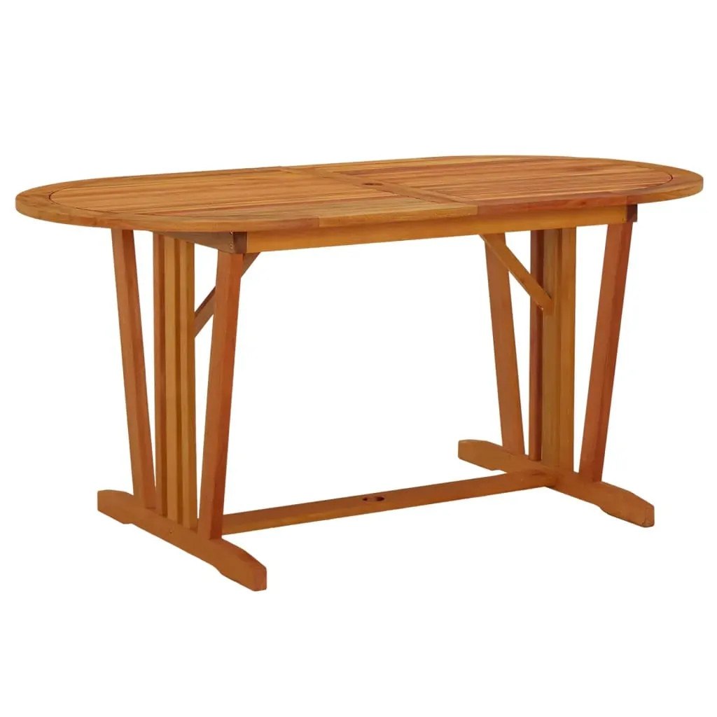 Garden Table 160x85x75 cm Solid Wood Eucalyptus Garden Table 160x85x75 cm Solid Wood Eucalyptus