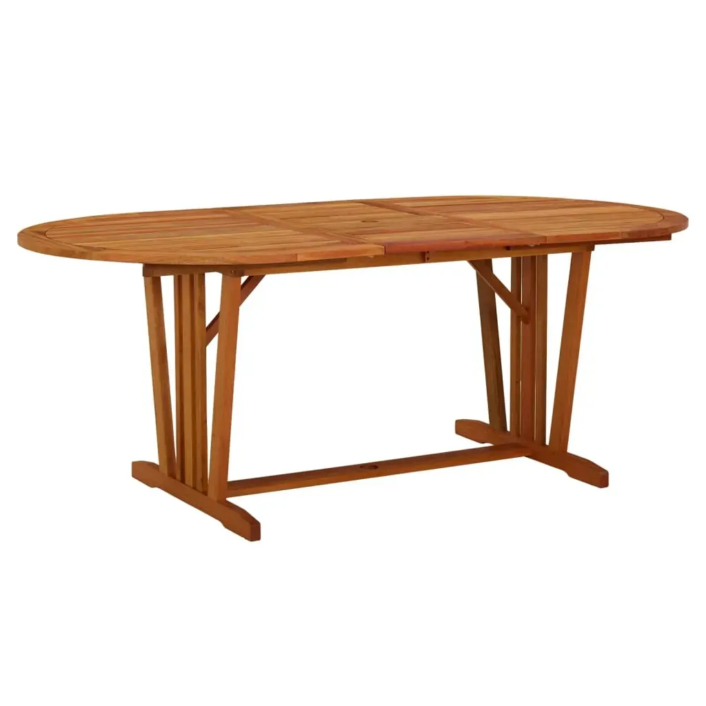 Garden Table 200x100x75 cm Solid Wood Eucalyptus Garden Table 200x100x75 cm Solid Wood Eucalyptus