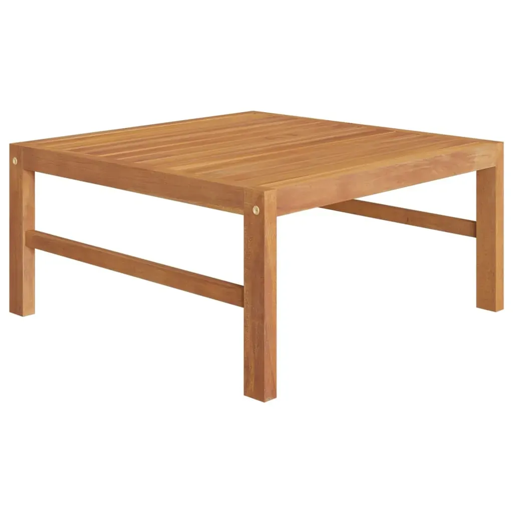 Garden Table 63x63x30 cm Solid Teak Wood Garden Table 63x63x30 cm Solid Teak Wood