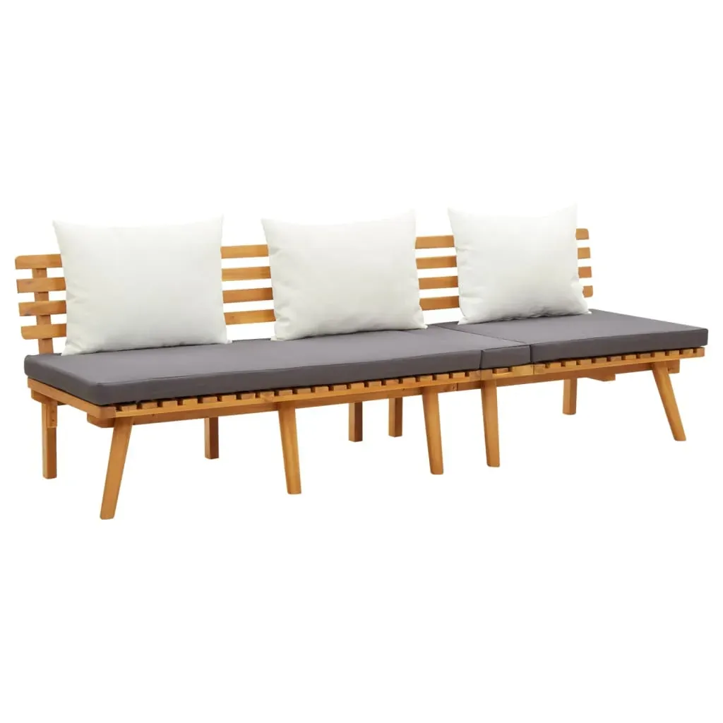 Garden Day Bed 200x65 cm Solid Wood Acacia Garden Day Bed 200x65 cm Solid Wood Acacia