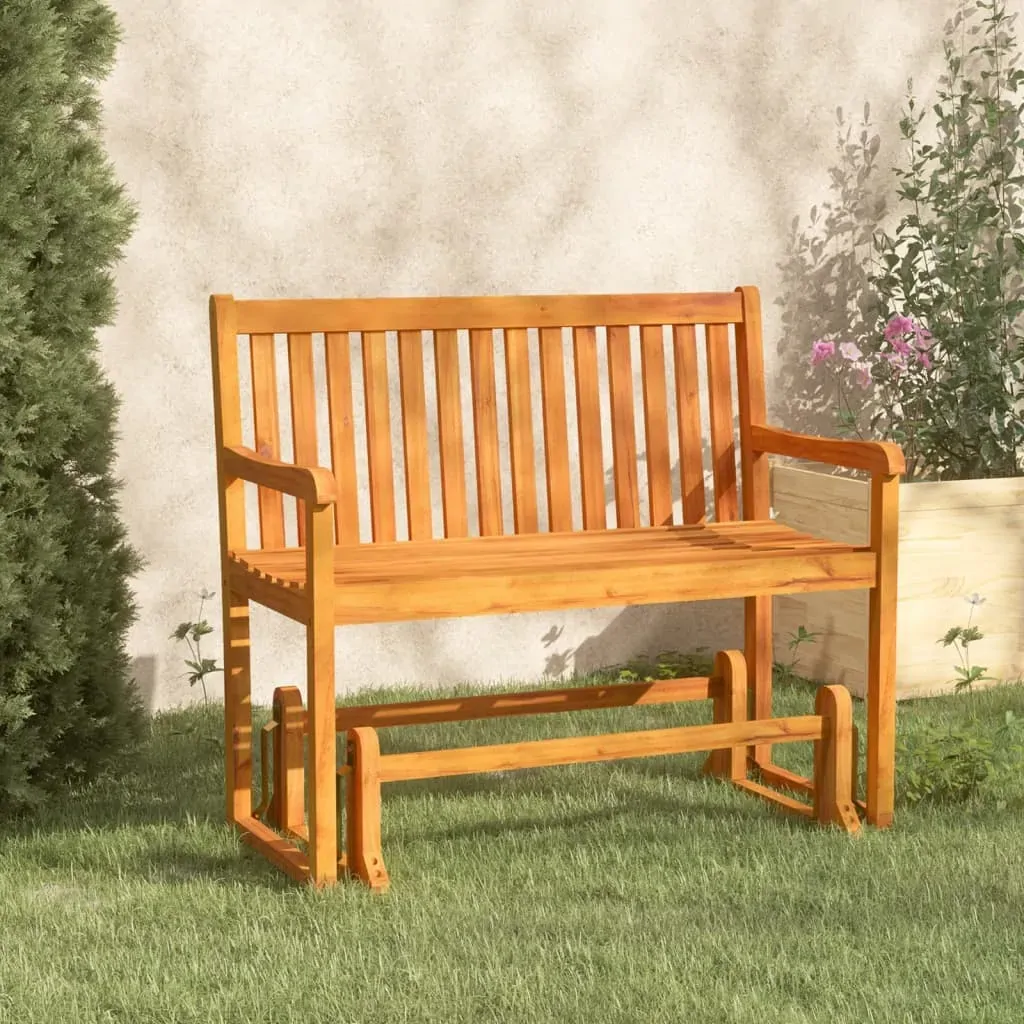 Garden Swing Bench 110 cm Solid Acacia Wood Garden Swing Bench 110 cm Solid Acacia Wood