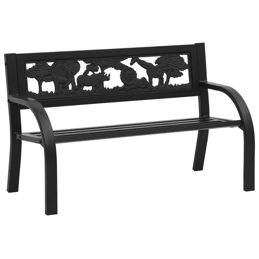 Children Garden Bench 86 cm Steel Children Garden Bench 86 cm Steel