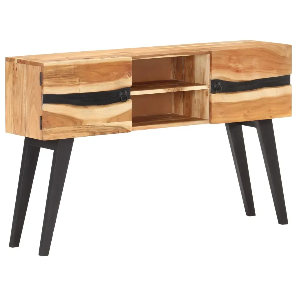 Sideboard 120x30x75 cm Solid Acacia Wood Sideboard 120x30x75 cm Solid Acacia Wood