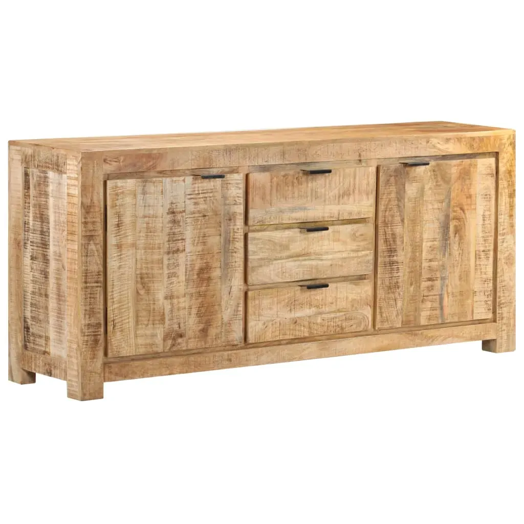 Sideboard 175x40x75 cm Rough Mango Wood Sideboard 175x40x75 cm Rough Mango Wood