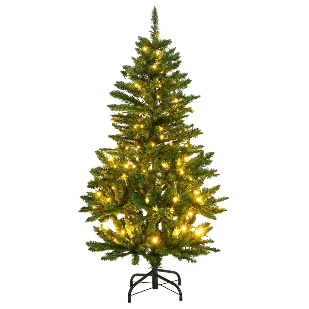 Artificial Hinged Christmas Tree 150 LEDs 120 cm Artificial Hinged Christmas Tree 150 LEDs 120 cm