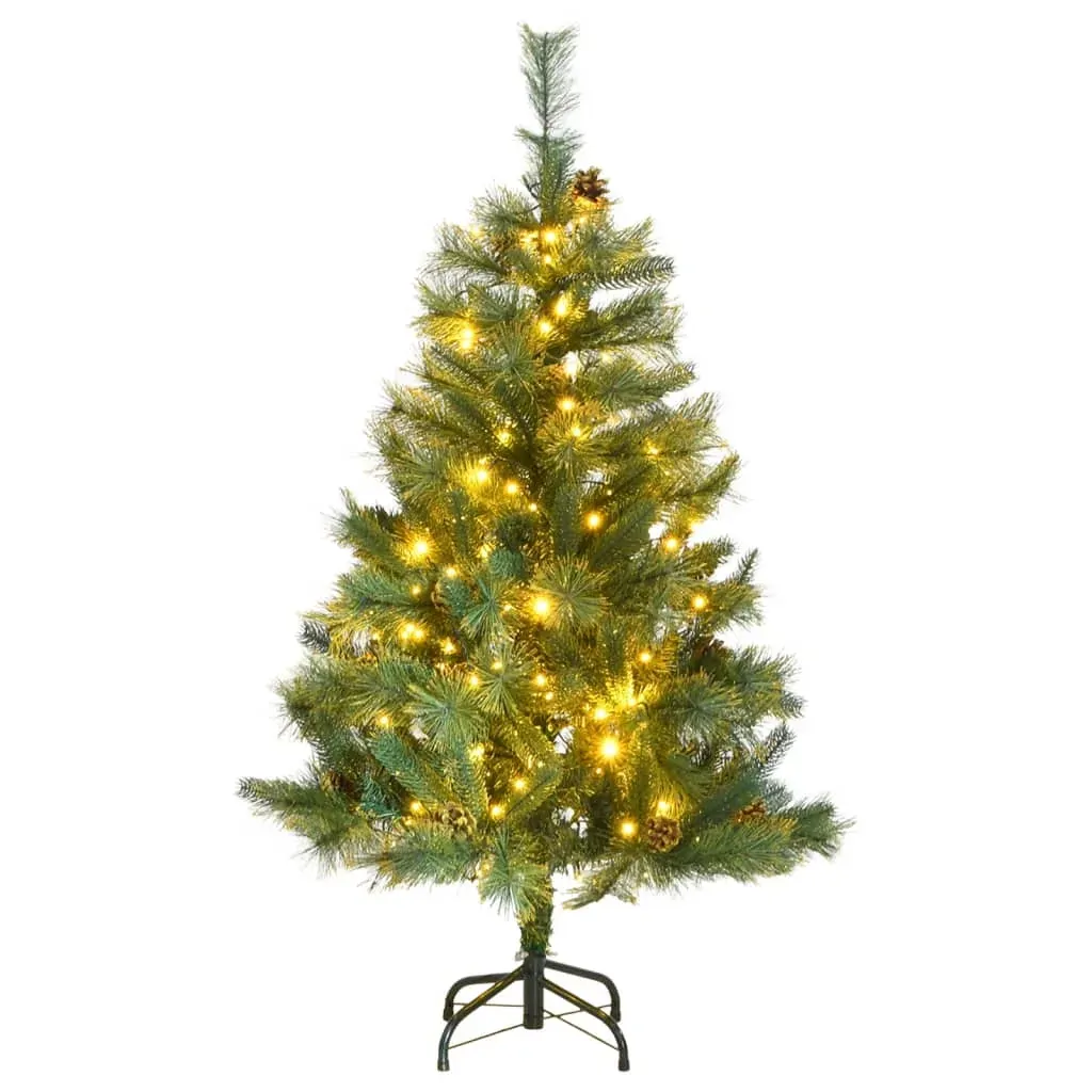 Artificial Hinged Christmas Tree 150 LEDs 120 cm Artificial Hinged Christmas Tree 150 LEDs 120 cm