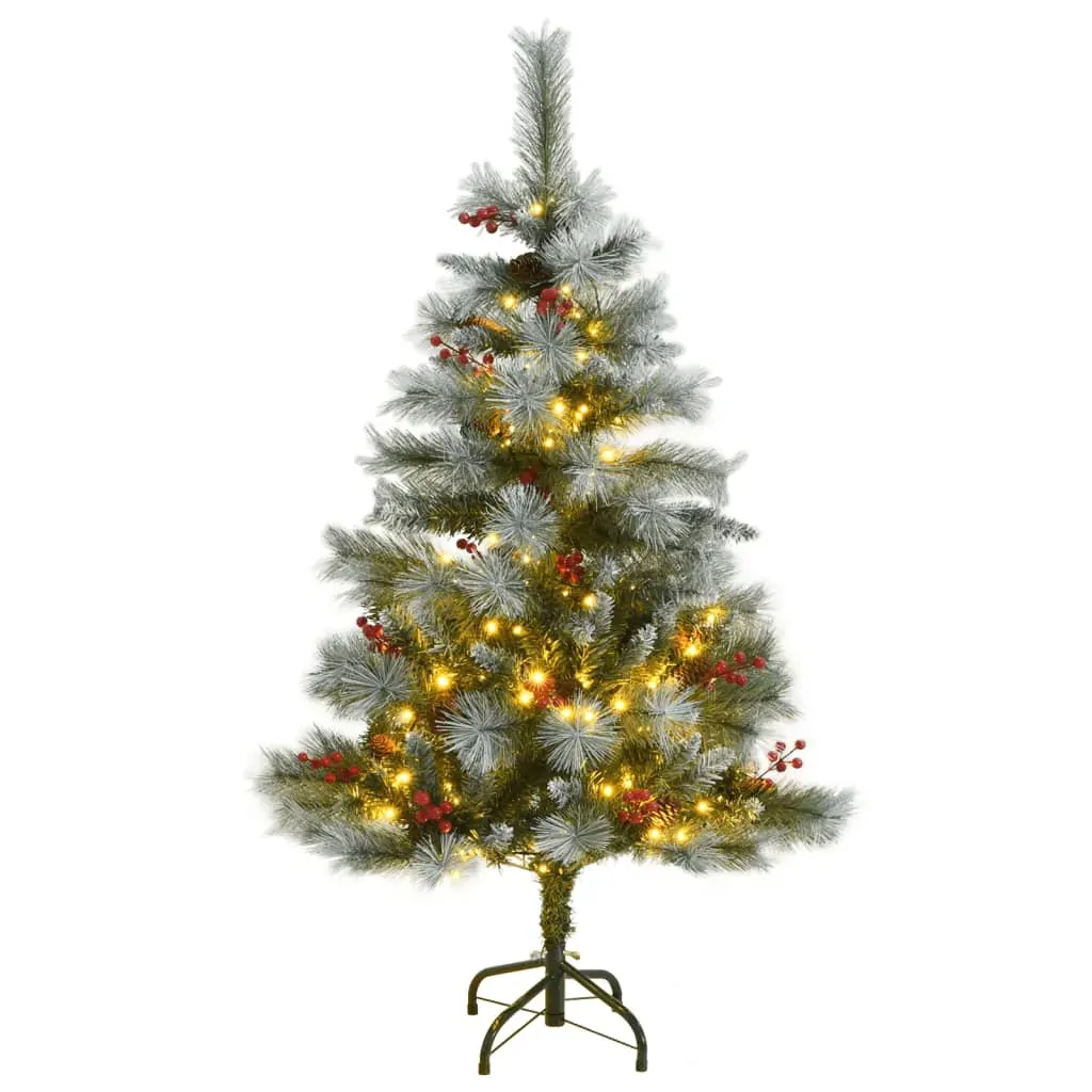 Artificial Hinged Christmas Tree 150 LEDs 120 cm Artificial Hinged Christmas Tree 150 LEDs 120 cm