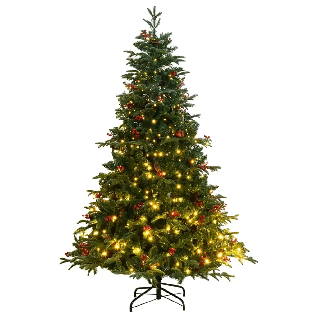 Artificial Hinged Christmas Tree 300 LEDs 180 cm Artificial Hinged Christmas Tree 300 LEDs 180 cm