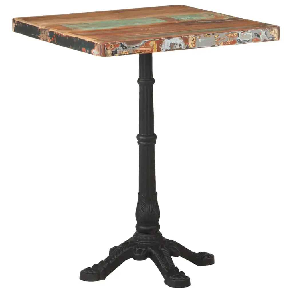 Bistro Table 60x60x76 cm Solid Reclaimed Wood Bistro Table 60x60x76 cm Solid Reclaimed Wood