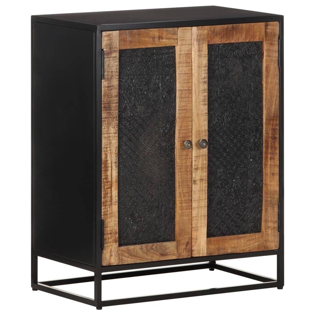 Sideboard 60x35x75 cm Rough Mango Wood Sideboard 60x35x75 cm Rough Mango Wood