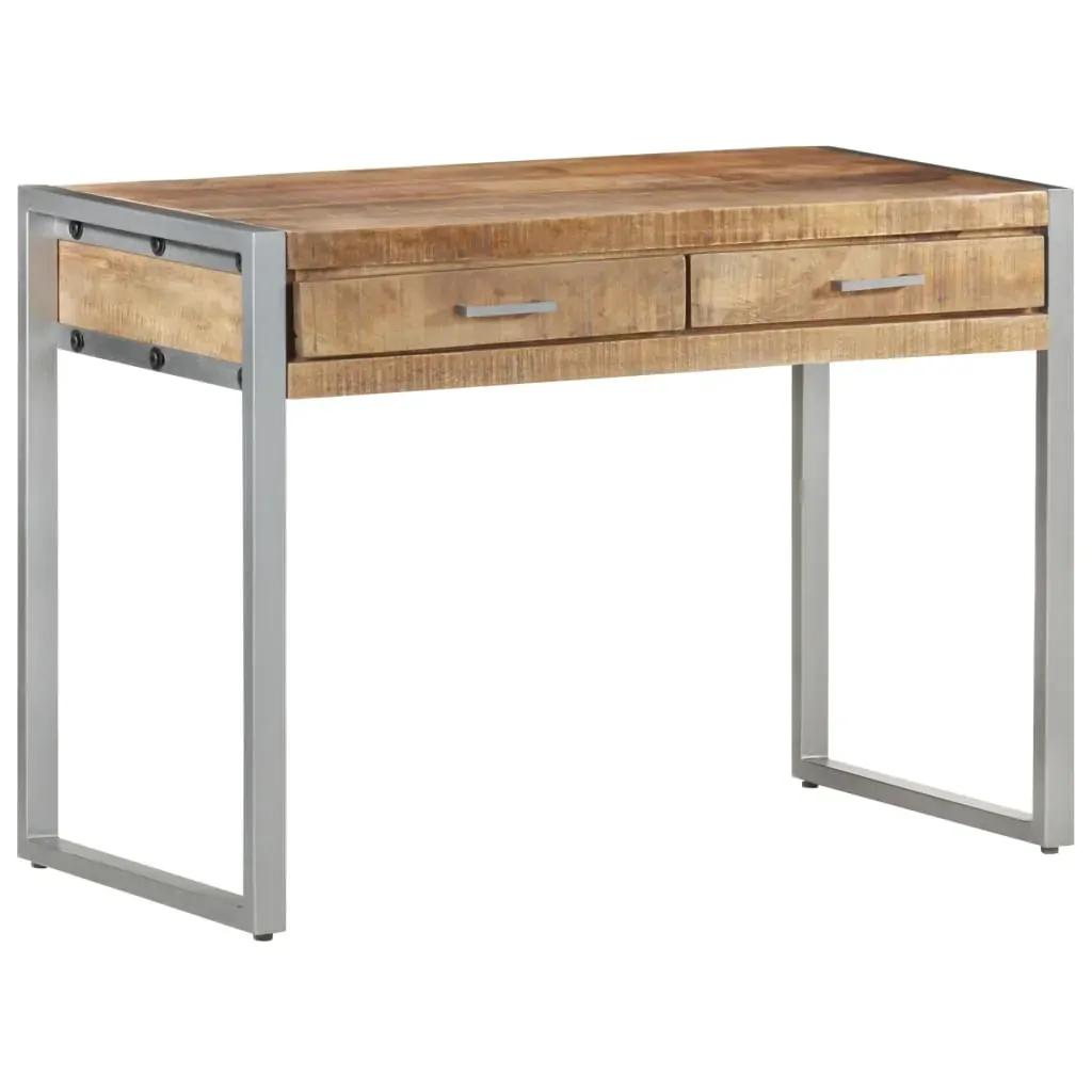 Desk 108x50x75 cm Rough Mango Wood Desk 108x50x75 cm Rough Mango Wood