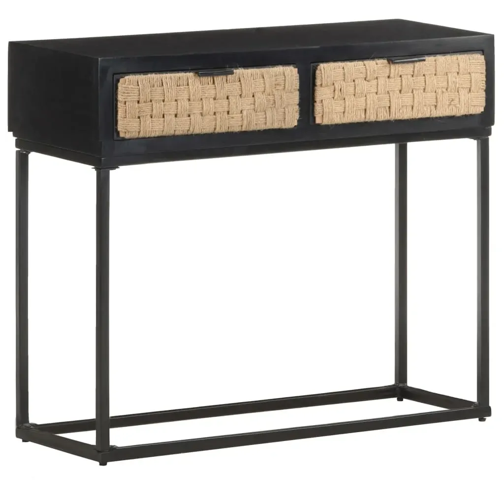 Console Table 90x35x76 cm Solid Mango Wood Console Table 90x35x76 cm Solid Mango Wood