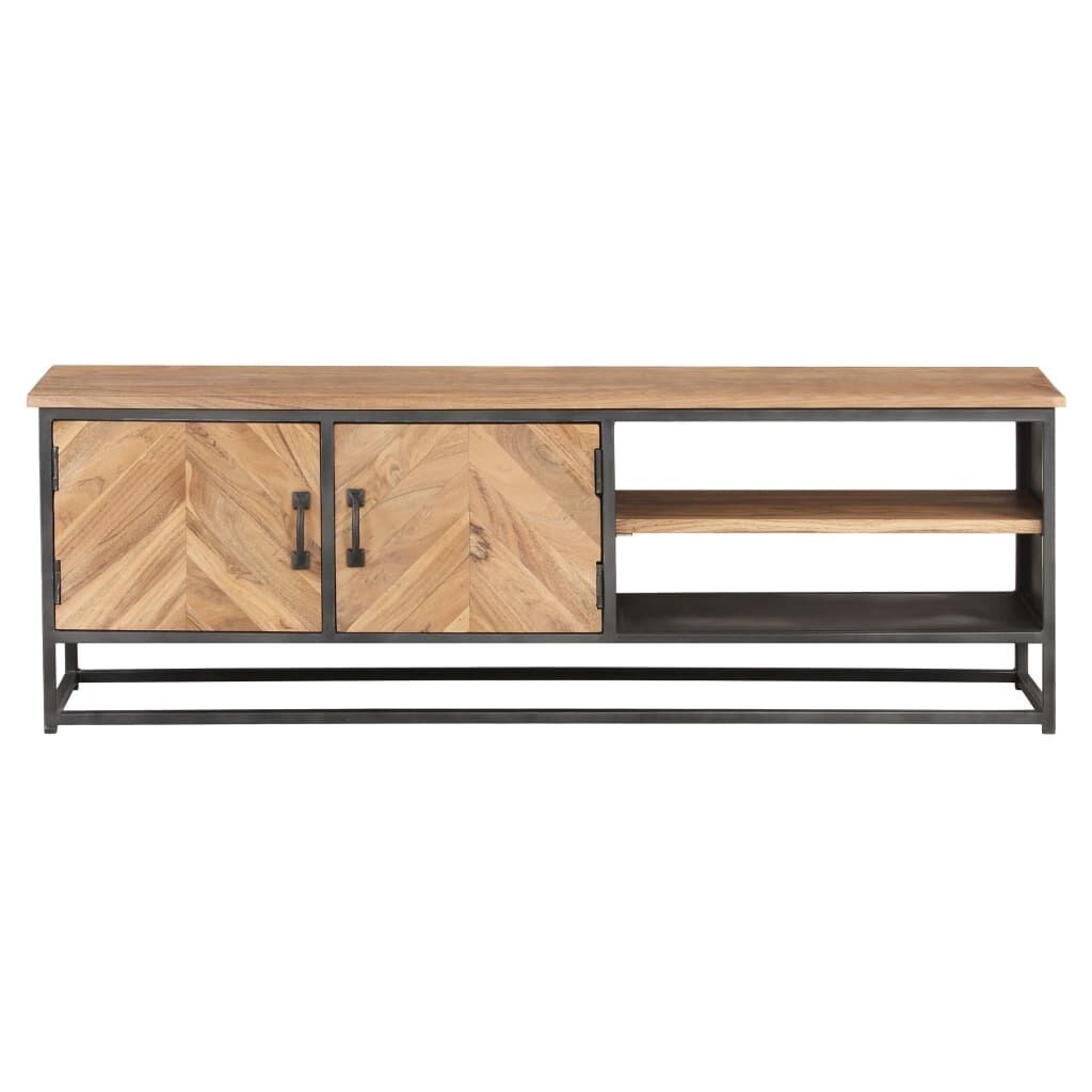 TV Cabinet 120x30x40 cm Solid Acacia Wood TV Cabinet 120x30x40 cm Solid Acacia Wood