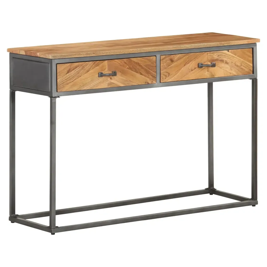 Console Table 110x35x75 cm Solid Acacia Wood Console Table 110x35x75 cm Solid Acacia Wood