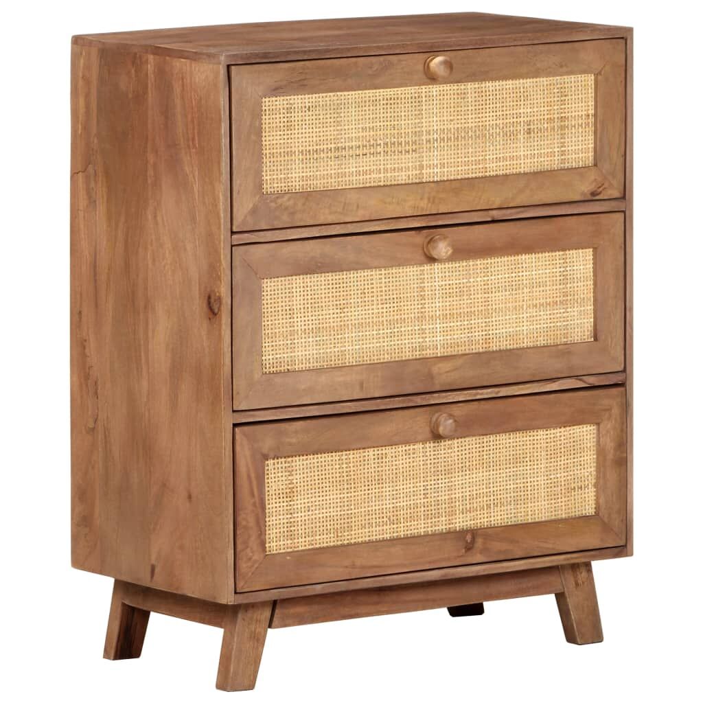 Sideboard 61x35x76 cm Solid Mango Wood Sideboard 61x35x76 cm Solid Mango Wood