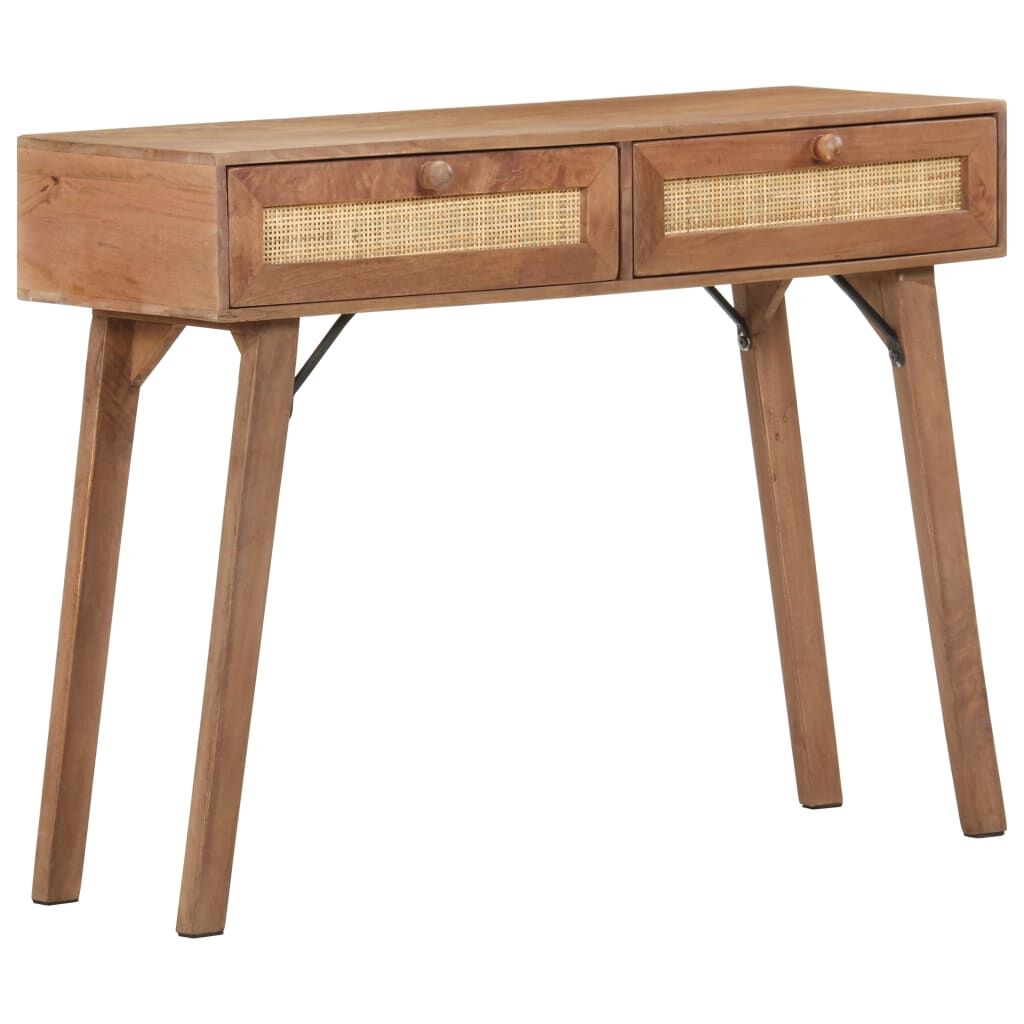 Console Table 100x35x76 cm Solid Mango Wood Console Table 100x35x76 cm Solid Mango Wood