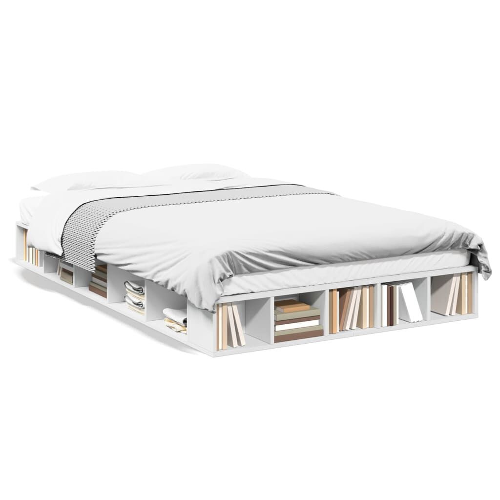 Bed Frame without Mattress White 135x190 cm Bed Frame without Mattress White 135x190 cm