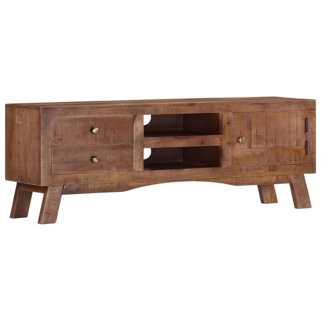 TV Cabinet 110x30x40 cm Rough Mango Wood TV Cabinet 110x30x40 cm Rough Mango Wood